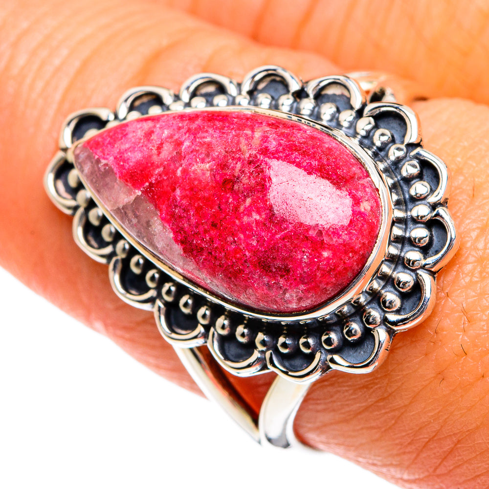 Thulite Rings handcrafted by Ana Silver Co - RING79990