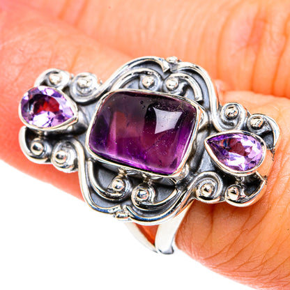 Amethyst Rings handcrafted by Ana Silver Co - RING79994