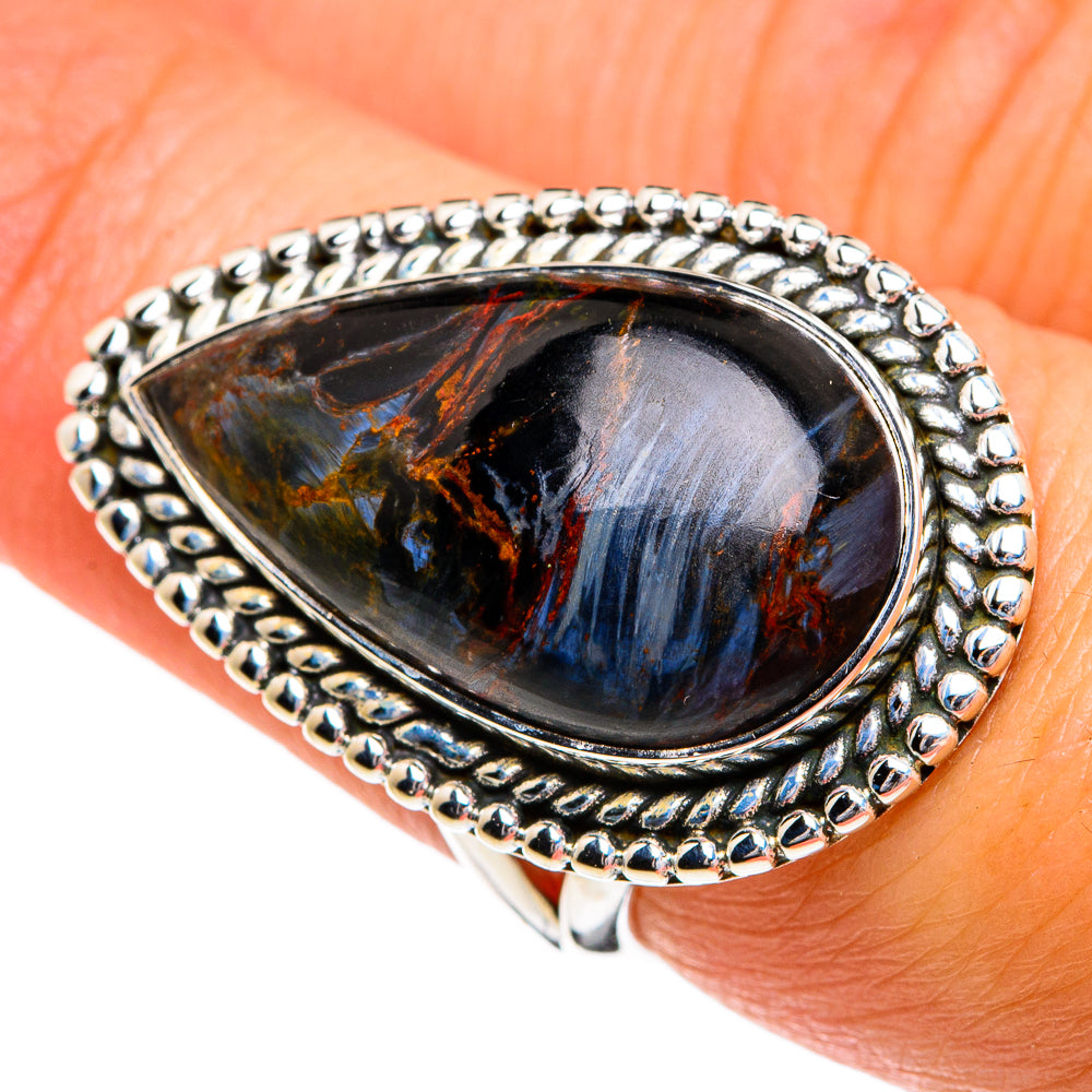 Pietersite Rings handcrafted by Ana Silver Co - RING80001