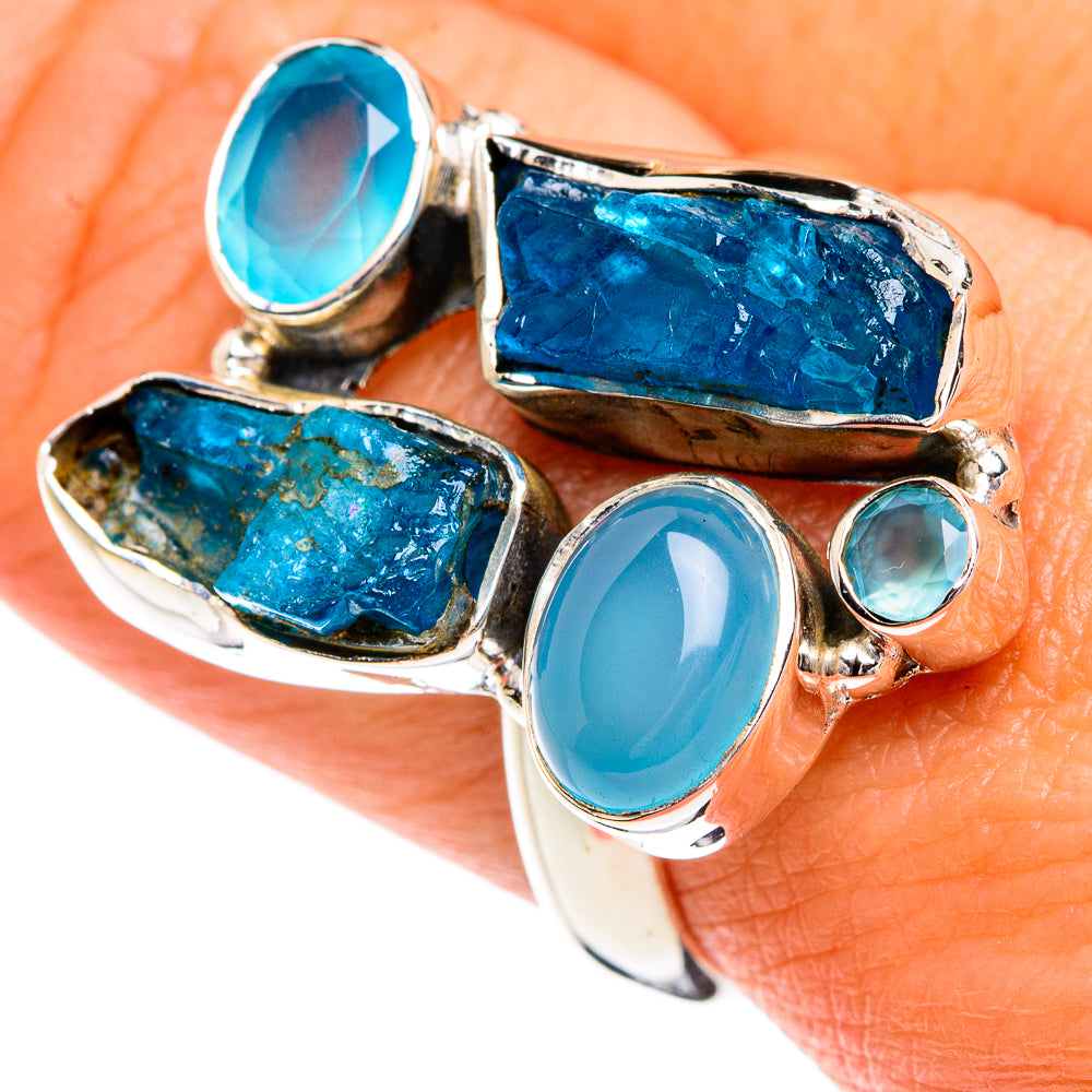 Apatite Rings handcrafted by Ana Silver Co - RING80014