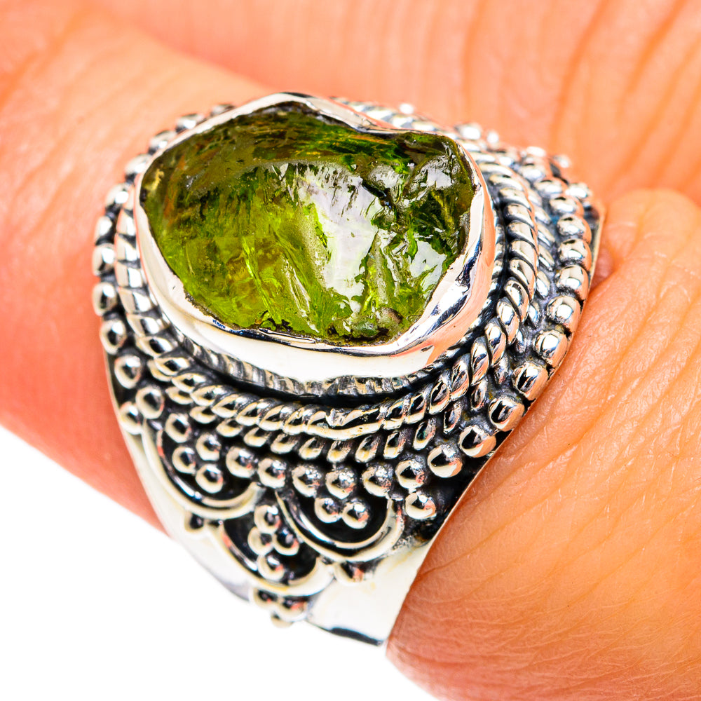 Peridot Rings handcrafted by Ana Silver Co - RING80016