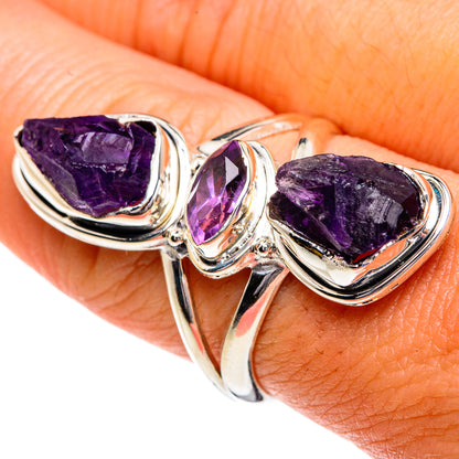 Amethyst Rings handcrafted by Ana Silver Co - RING80031