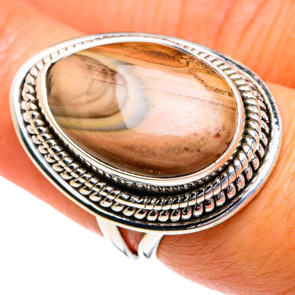 Imperial Jasper Rings handcrafted by Ana Silver Co - RING80055