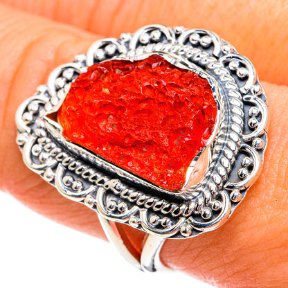 Carnelian Rings handcrafted by Ana Silver Co - RING80057