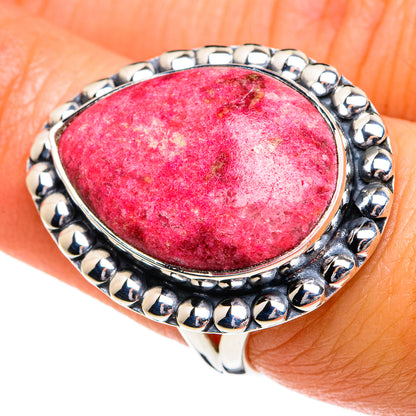 Thulite Rings handcrafted by Ana Silver Co - RING80059