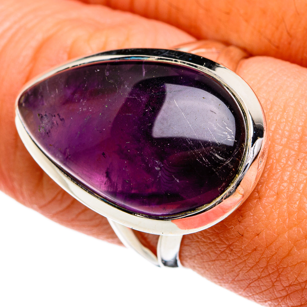 Amethyst Rings handcrafted by Ana Silver Co - RING80062