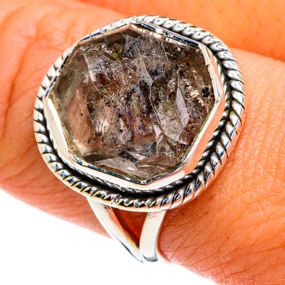 Herkimer Diamond Rings handcrafted by Ana Silver Co - RING80067