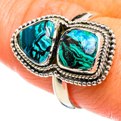Shattuckite Rings handcrafted by Ana Silver Co - RING80083