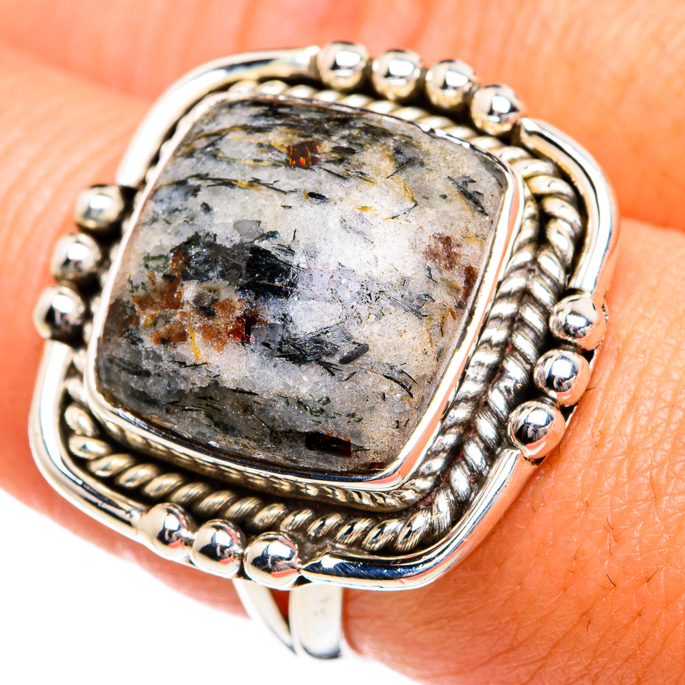 Astrophyllite Rings handcrafted by Ana Silver Co - RING80086