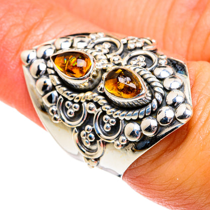 Citrine Rings handcrafted by Ana Silver Co - RING80090