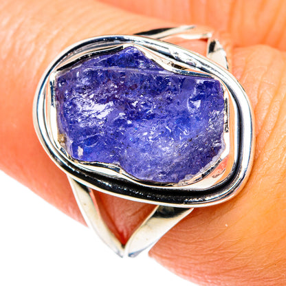Tanzanite Rings handcrafted by Ana Silver Co - RING80095