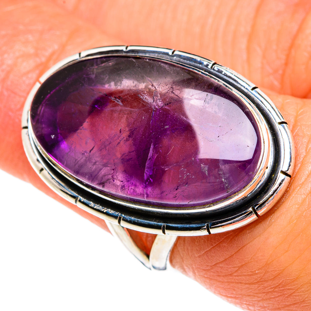 Amethyst Rings handcrafted by Ana Silver Co - RING80096