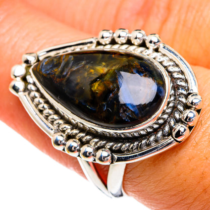 Pietersite Rings handcrafted by Ana Silver Co - RING80099