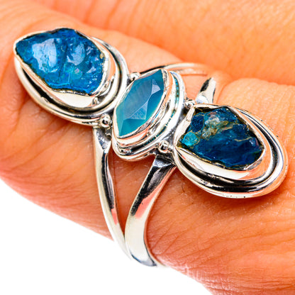 Apatite Rings handcrafted by Ana Silver Co - RING80110