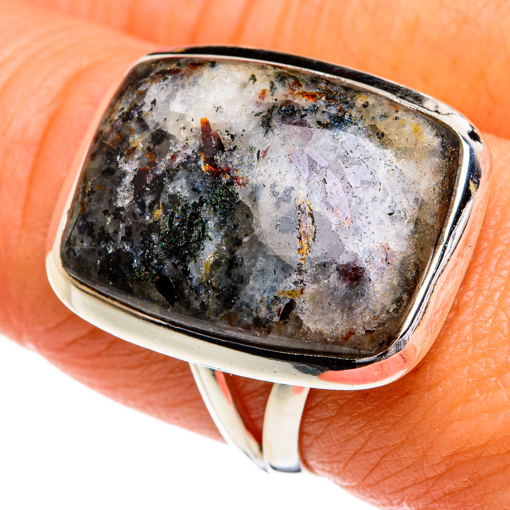 Astrophyllite Rings handcrafted by Ana Silver Co - RING80122