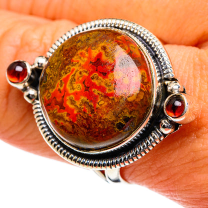 Ocean Jasper Rings handcrafted by Ana Silver Co - RING80123
