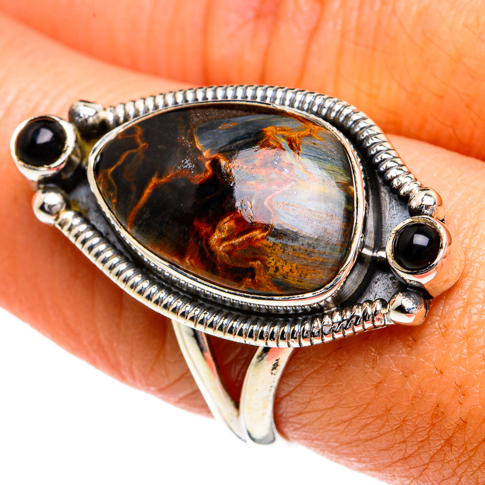 Pietersite Rings handcrafted by Ana Silver Co - RING80131