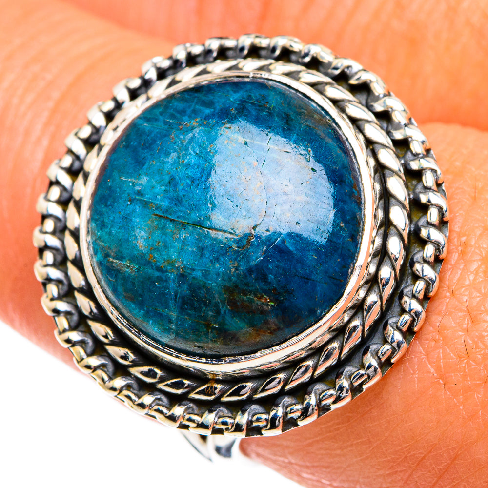 Apatite Rings handcrafted by Ana Silver Co - RING80147