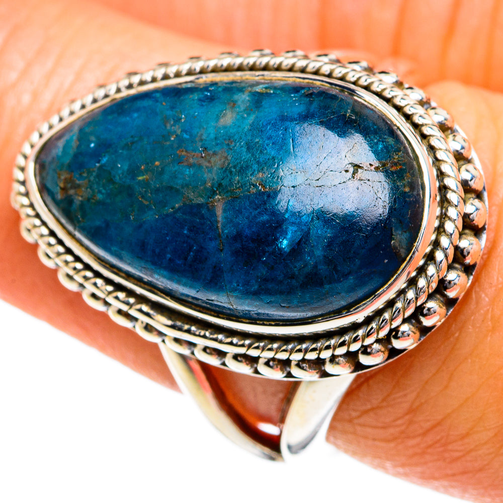 Apatite Rings handcrafted by Ana Silver Co - RING80173