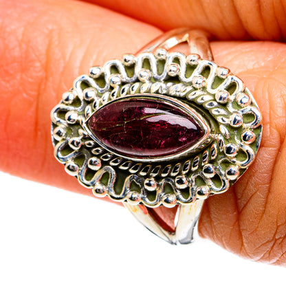 Pink Tourmaline Rings handcrafted by Ana Silver Co - RING80188