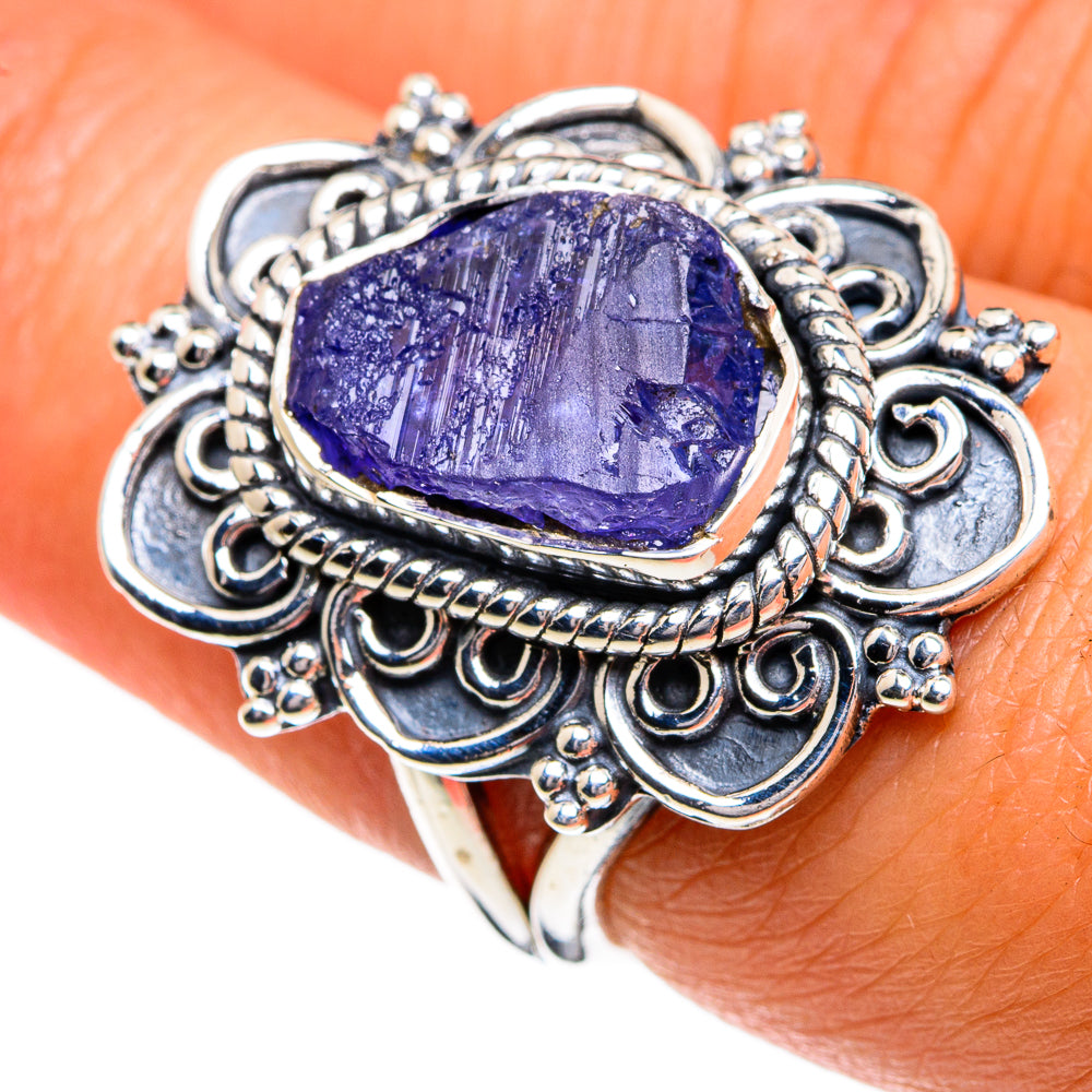 Tanzanite Rings handcrafted by Ana Silver Co - RING80190