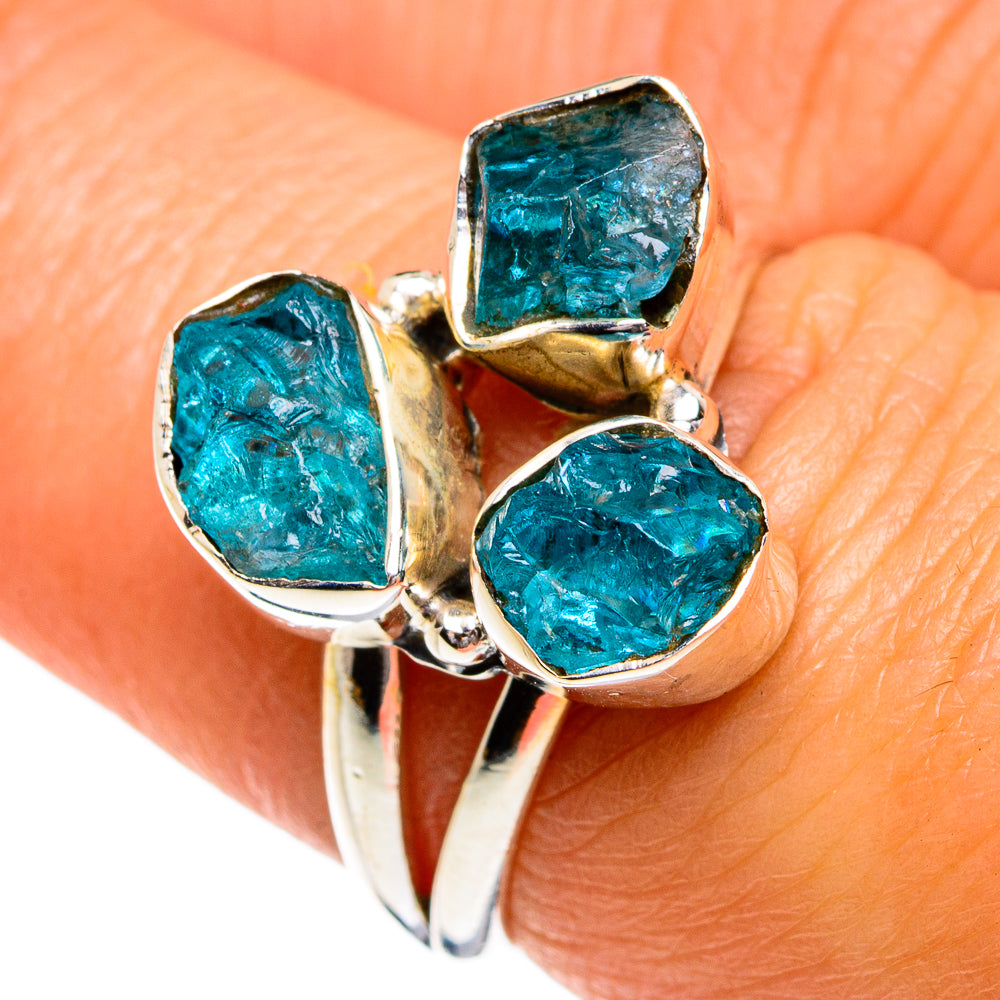 Apatite Rings handcrafted by Ana Silver Co - RING80203