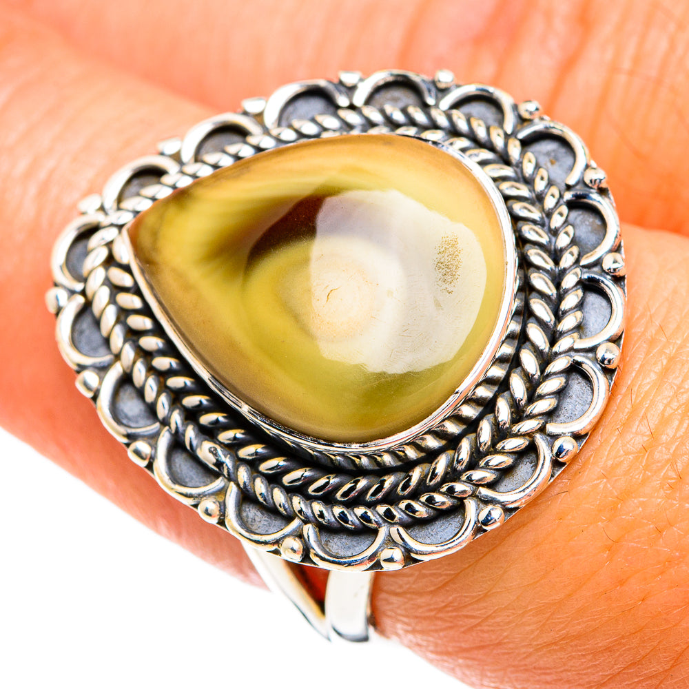 Willow Creek Jasper Rings handcrafted by Ana Silver Co - RING80212