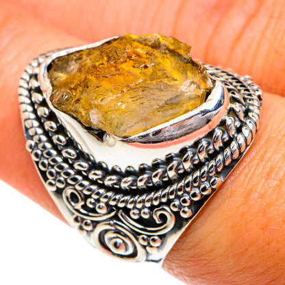 Citrine Rings handcrafted by Ana Silver Co - RING80214