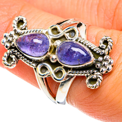 Tanzanite Rings handcrafted by Ana Silver Co - RING80215