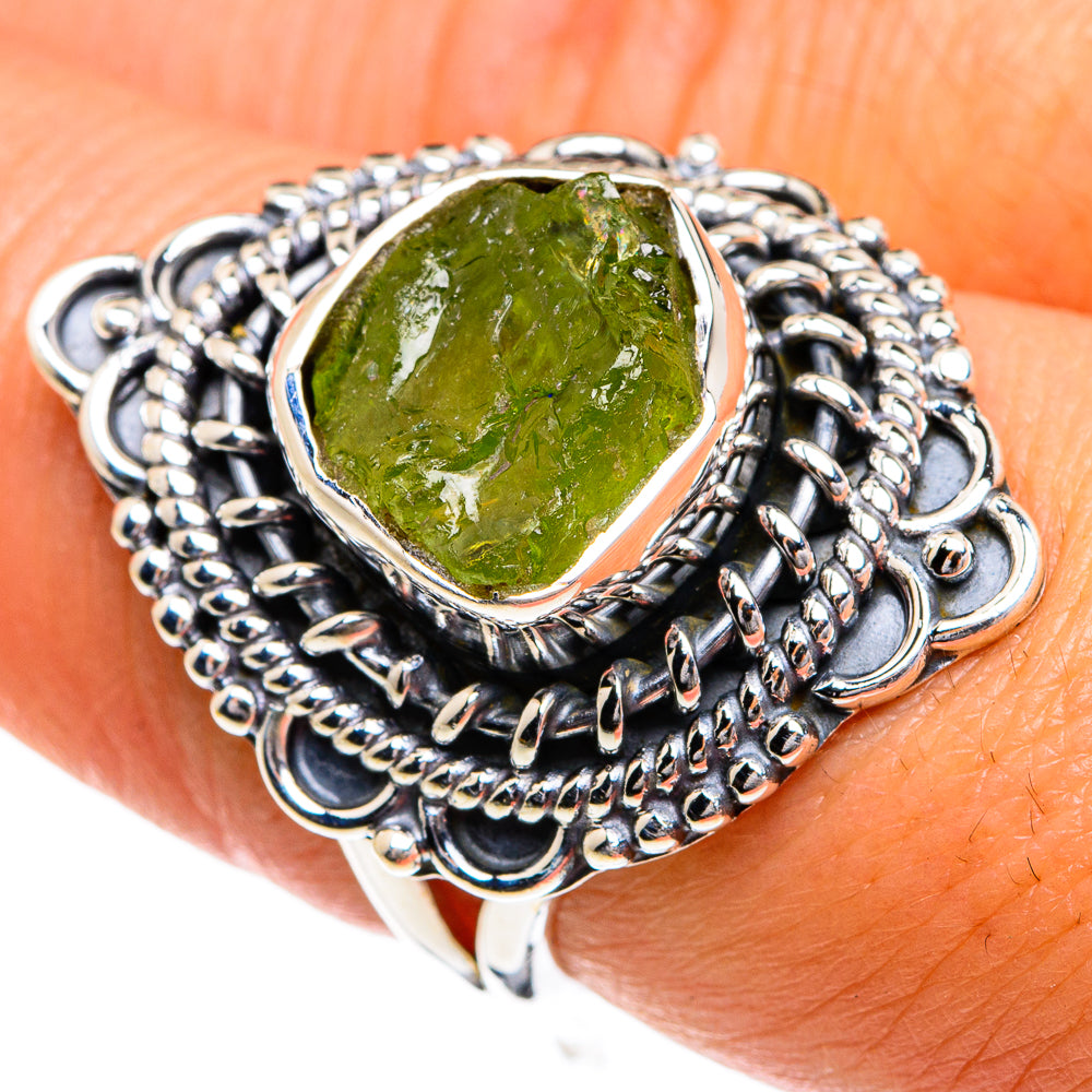 Peridot Rings handcrafted by Ana Silver Co - RING80229
