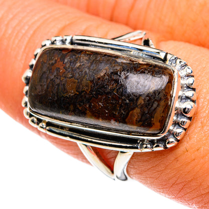 Dinosaur Bone Rings handcrafted by Ana Silver Co - RING80234