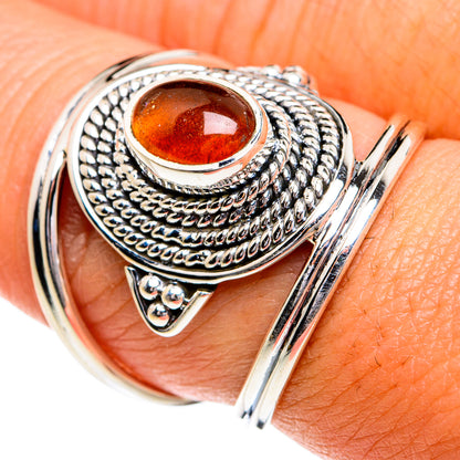 Baltic Amber Rings handcrafted by Ana Silver Co - RING80235