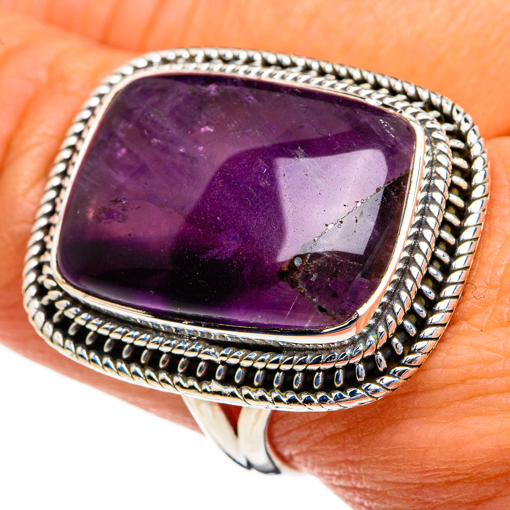 Amethyst Rings handcrafted by Ana Silver Co - RING80263