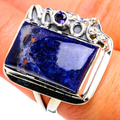 Sodalite Rings handcrafted by Ana Silver Co - RING80274