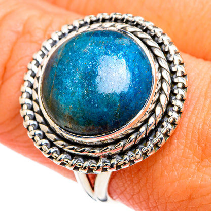 Chrysocolla Rings handcrafted by Ana Silver Co - RING80277