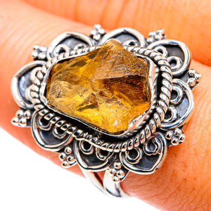 Citrine Rings handcrafted by Ana Silver Co - RING80286