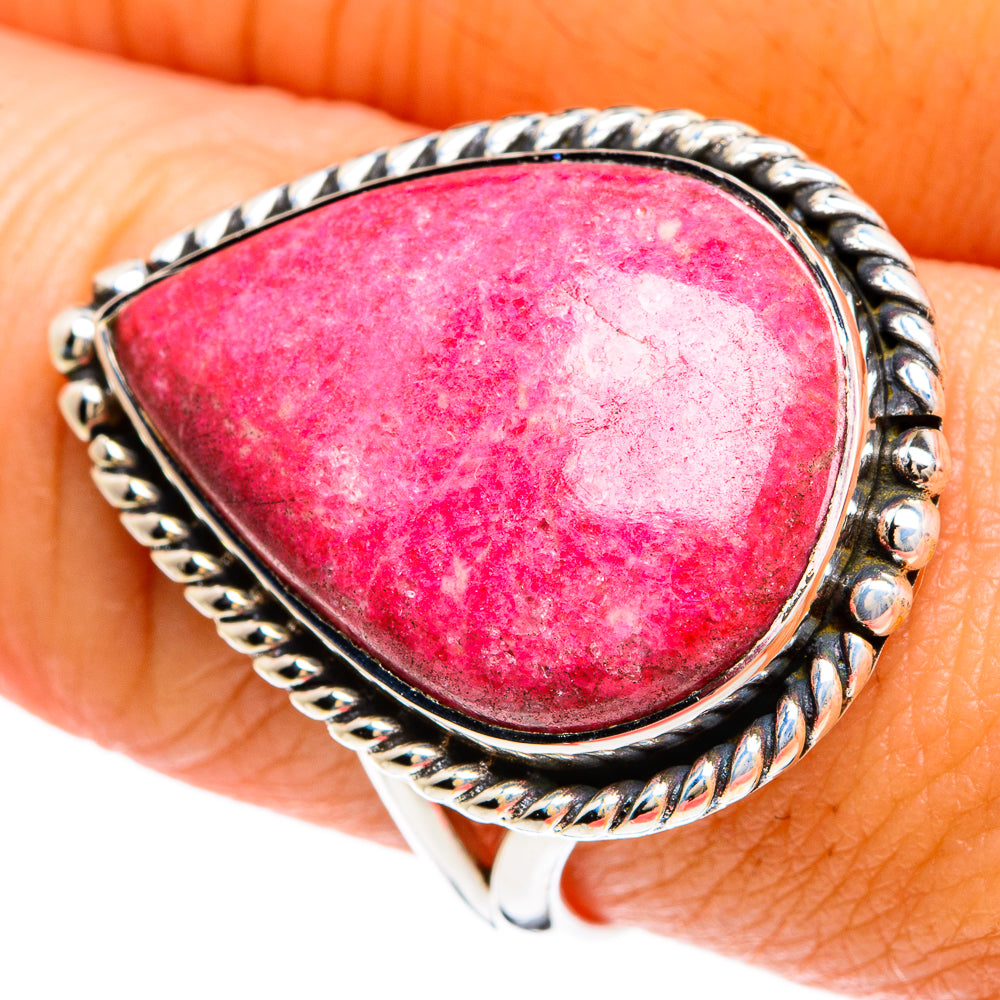 Thulite Rings handcrafted by Ana Silver Co - RING80287