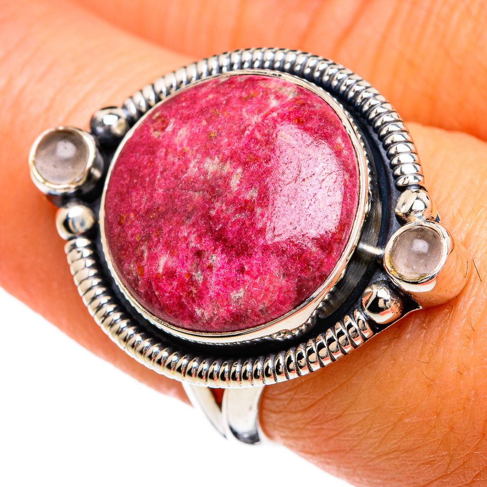 Thulite Rings handcrafted by Ana Silver Co - RING80288