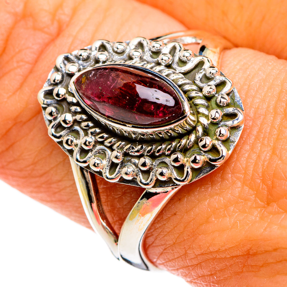 Garnet Rings handcrafted by Ana Silver Co - RING80290