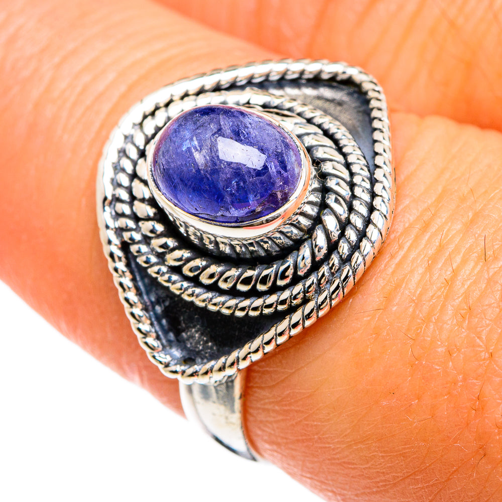 Tanzanite Rings handcrafted by Ana Silver Co - RING80292
