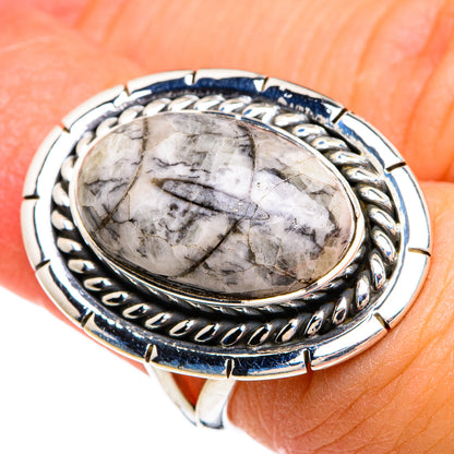 Orthoceras Fossil Rings handcrafted by Ana Silver Co - RING80302