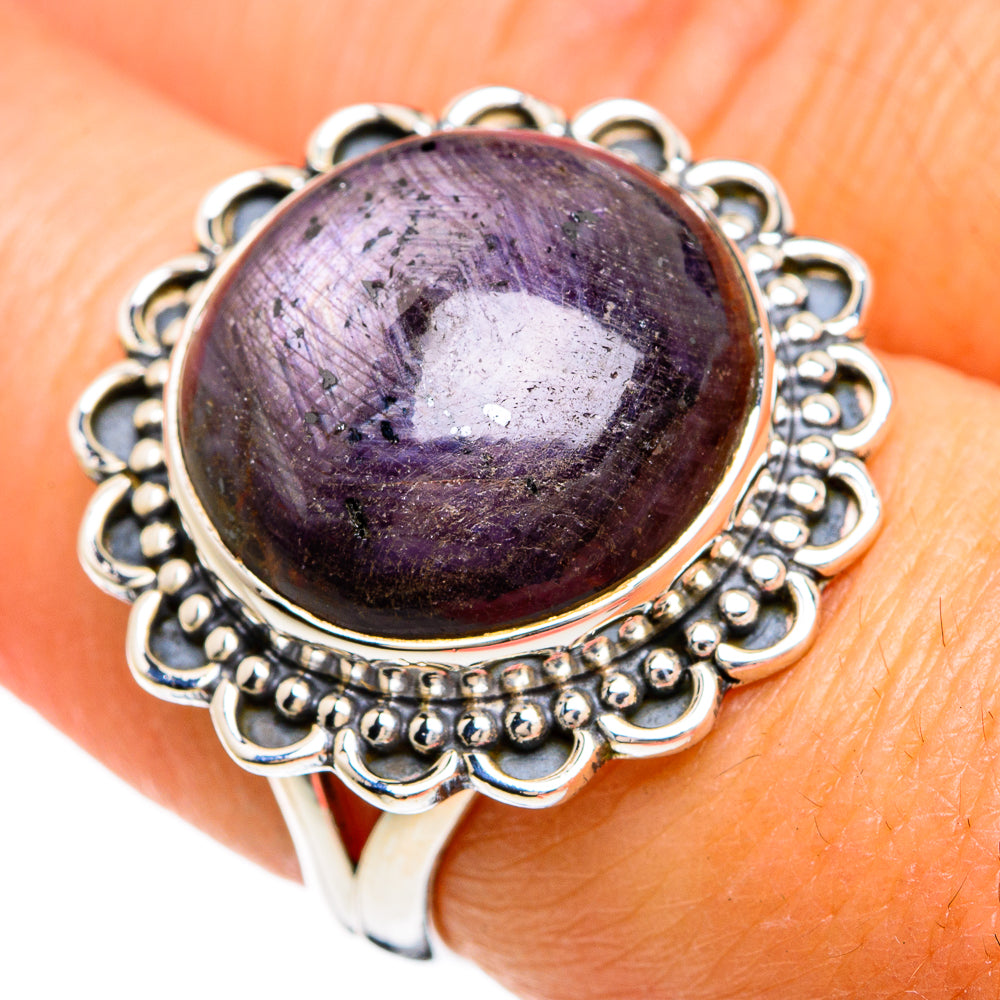 Star Ruby Rings handcrafted by Ana Silver Co - RING80316
