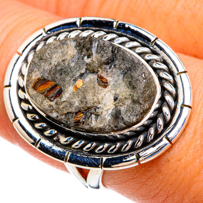 Astrophyllite Rings handcrafted by Ana Silver Co - RING80317