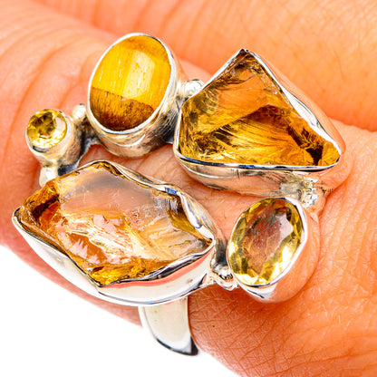 Citrine Rings handcrafted by Ana Silver Co - RING80319