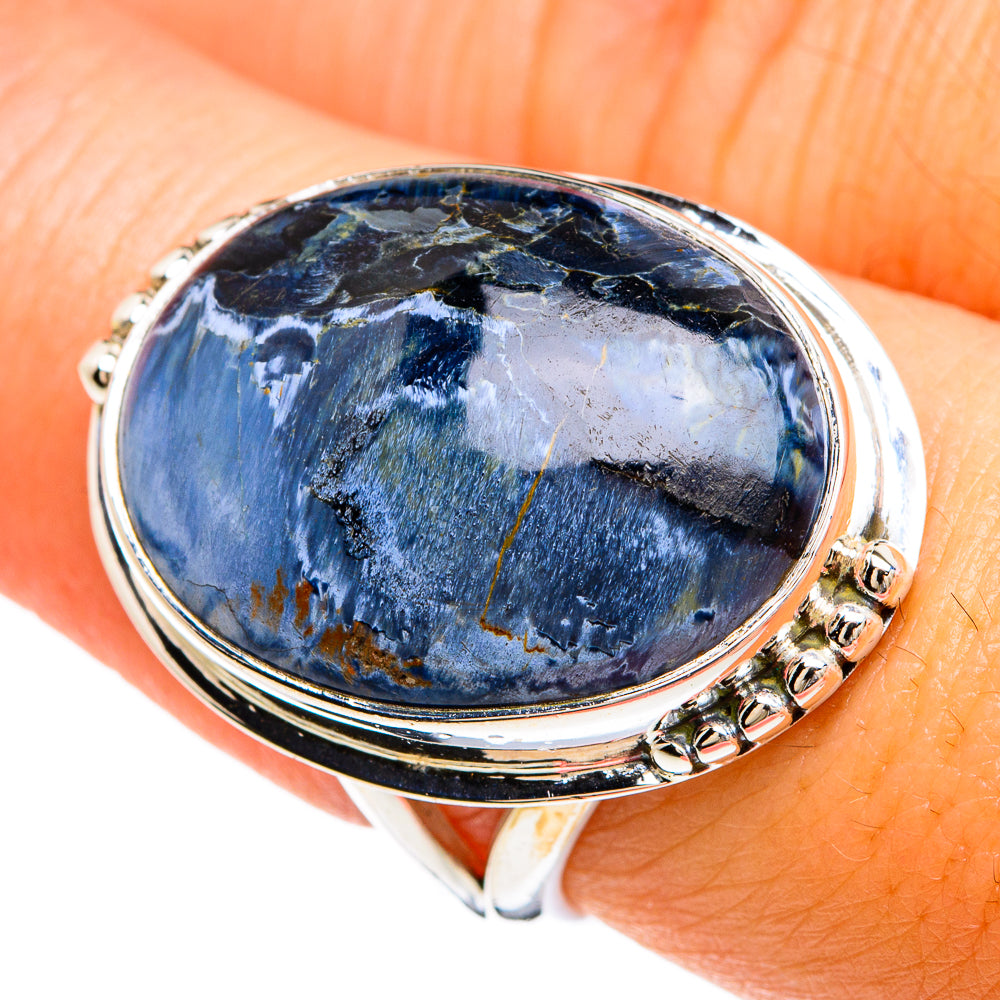 Pietersite Rings handcrafted by Ana Silver Co - RING80325