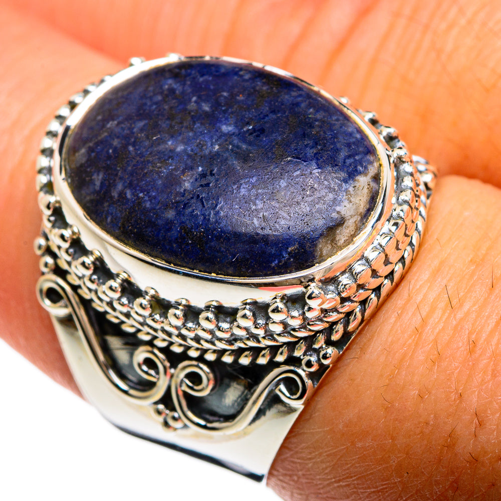 Sodalite Rings handcrafted by Ana Silver Co - RING80335
