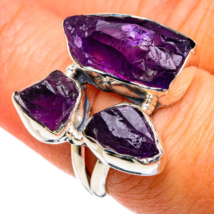 Amethyst Rings handcrafted by Ana Silver Co - RING80350