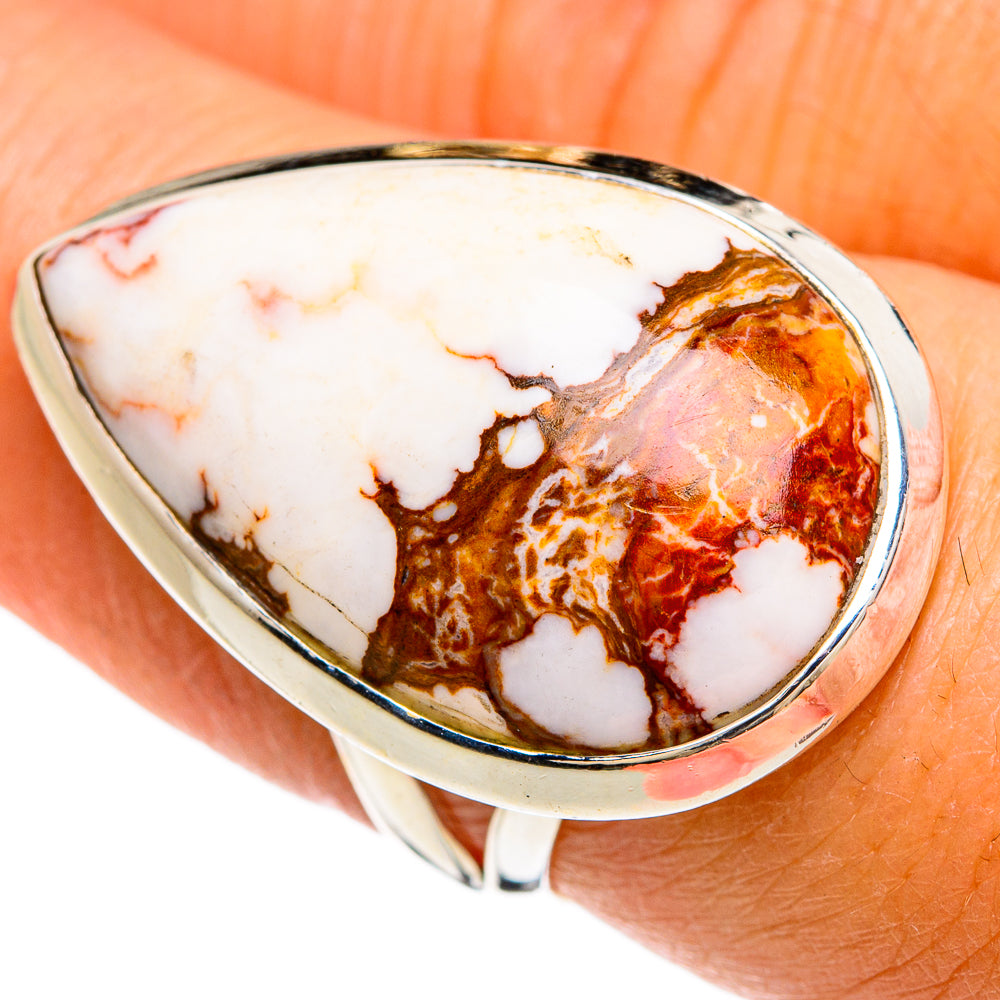 Peanut Wood Jasper Rings handcrafted by Ana Silver Co - RING80372