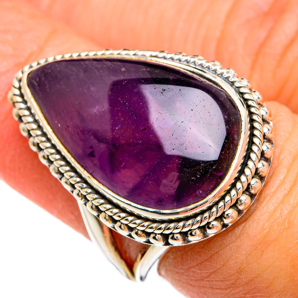 Amethyst Rings handcrafted by Ana Silver Co - RING80377