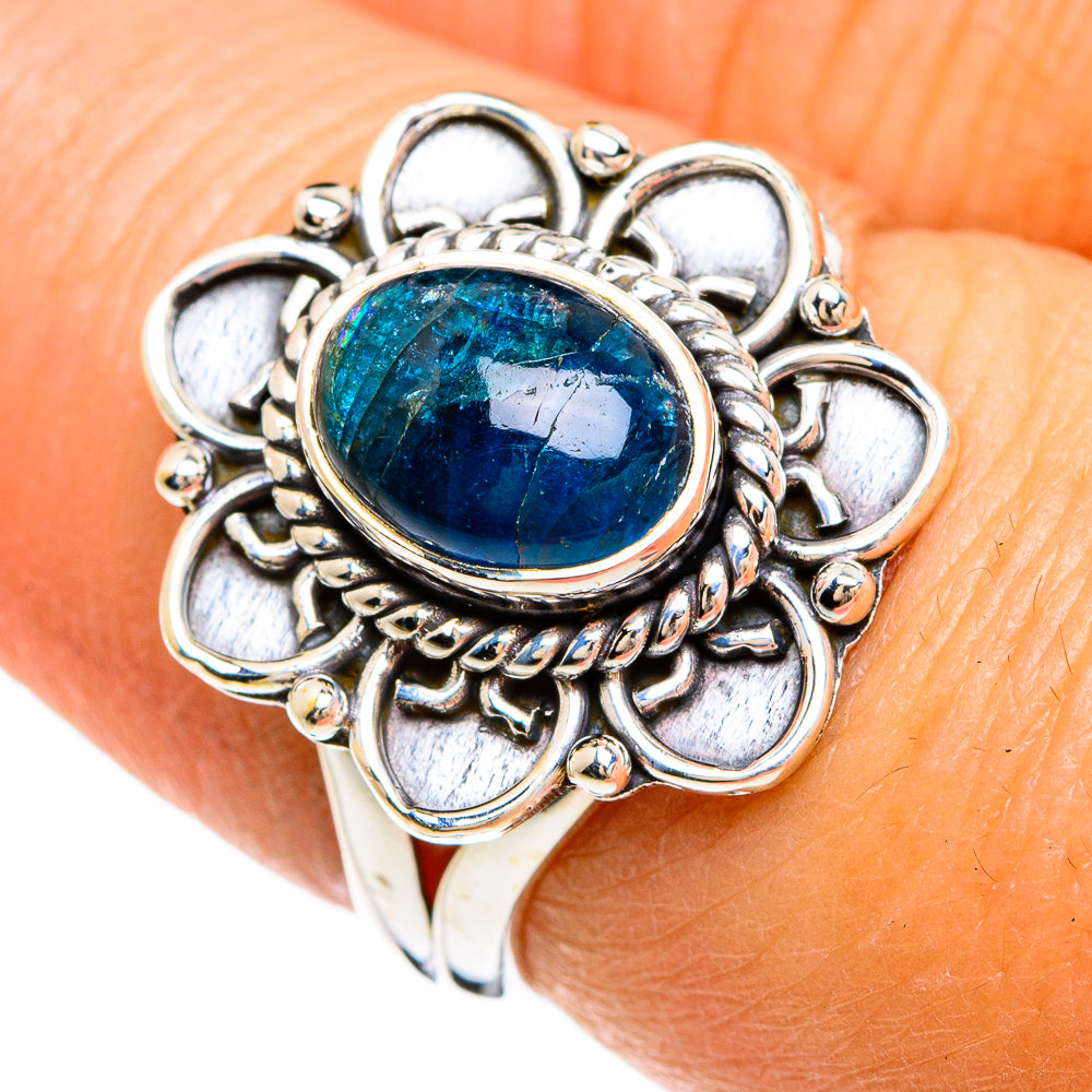 Chrysocolla Rings handcrafted by Ana Silver Co - RING80388